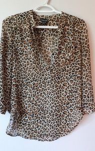 Leopord print top